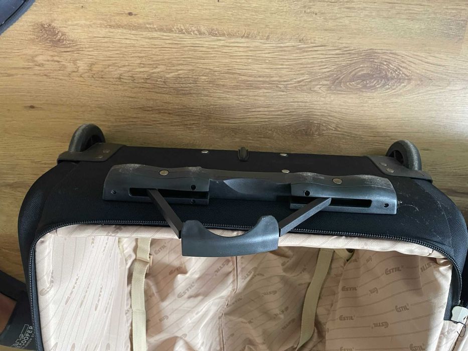 Куфар текстил голям 73 х 50 х 30 см /Червен