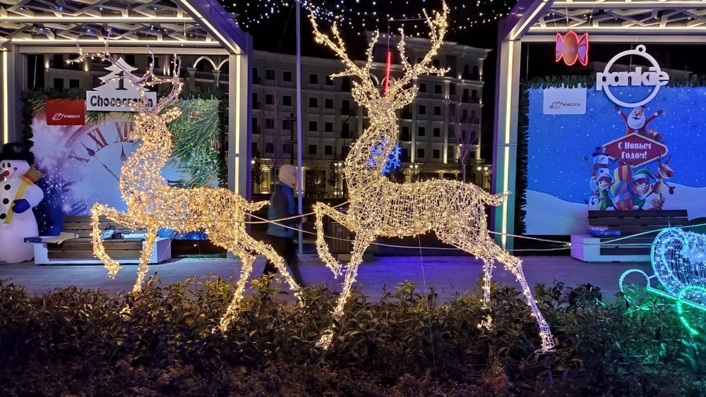 Оформление на новый год