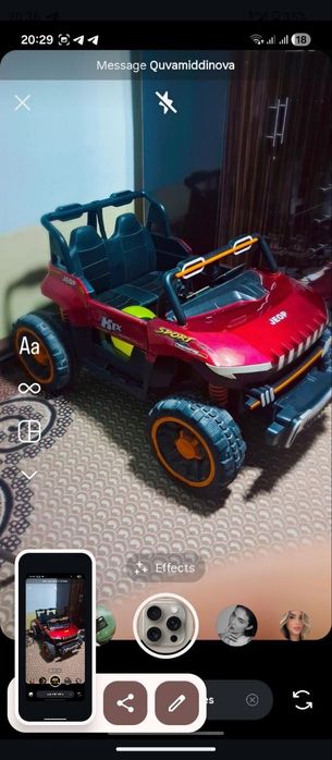 O'yinchoq jeep mashina