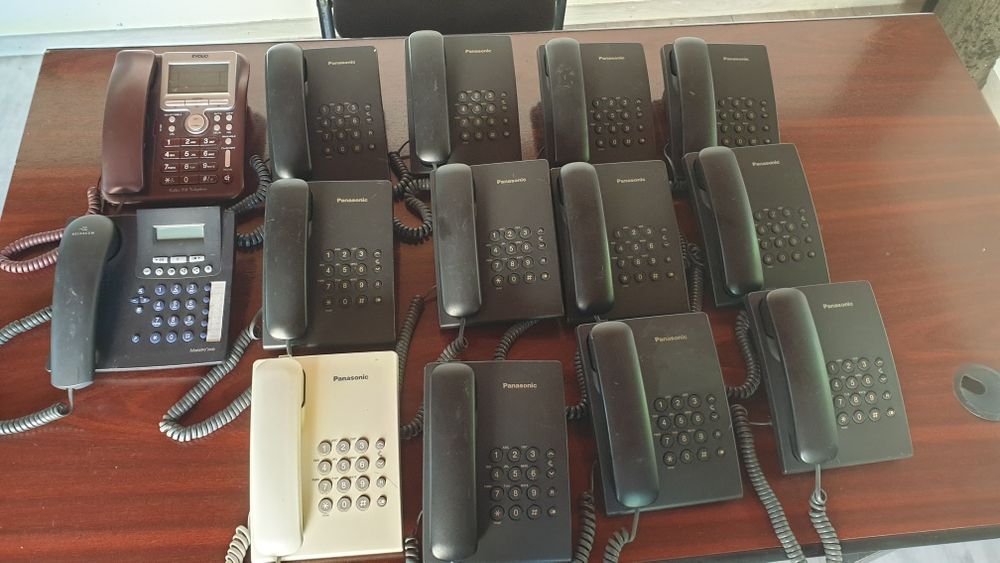 Telefoane fixe pentru birouri, hoteluri  cu centrala