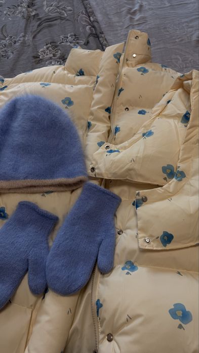 Куртка в цветочек