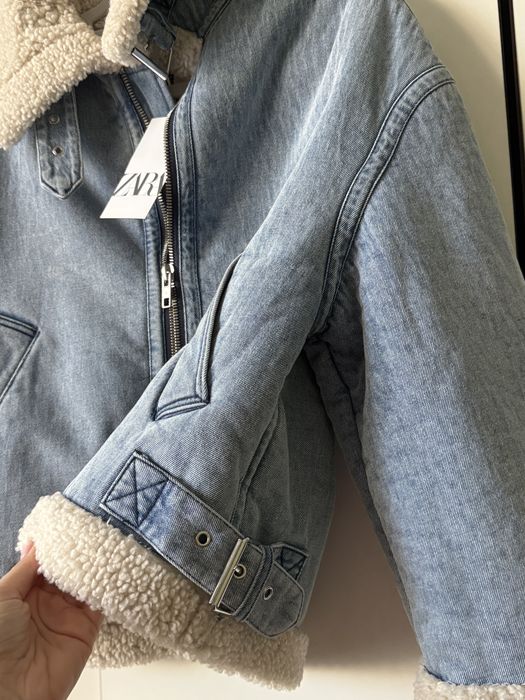 Зимно дънково яке Zara