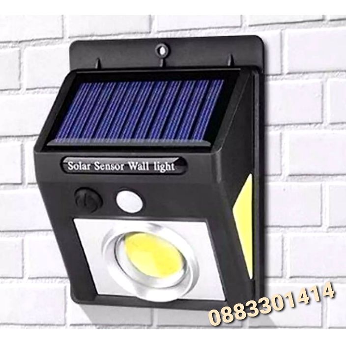 Соларна лампа 600lm Сензор за движение