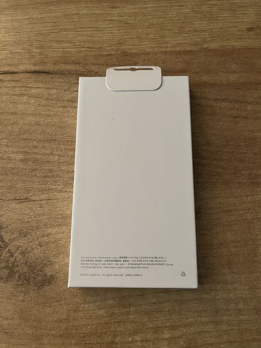 Husa piele Iphone 13 mini Leather Case Dark Cherry Mag Safe (noua)