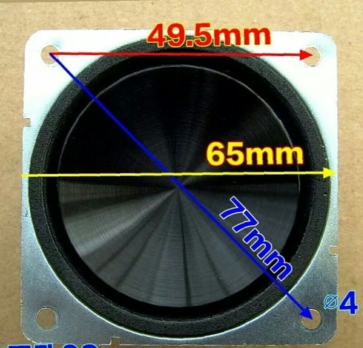 Set Difuzoare LG 2,5" inch neodim 10 w 8 ohmi