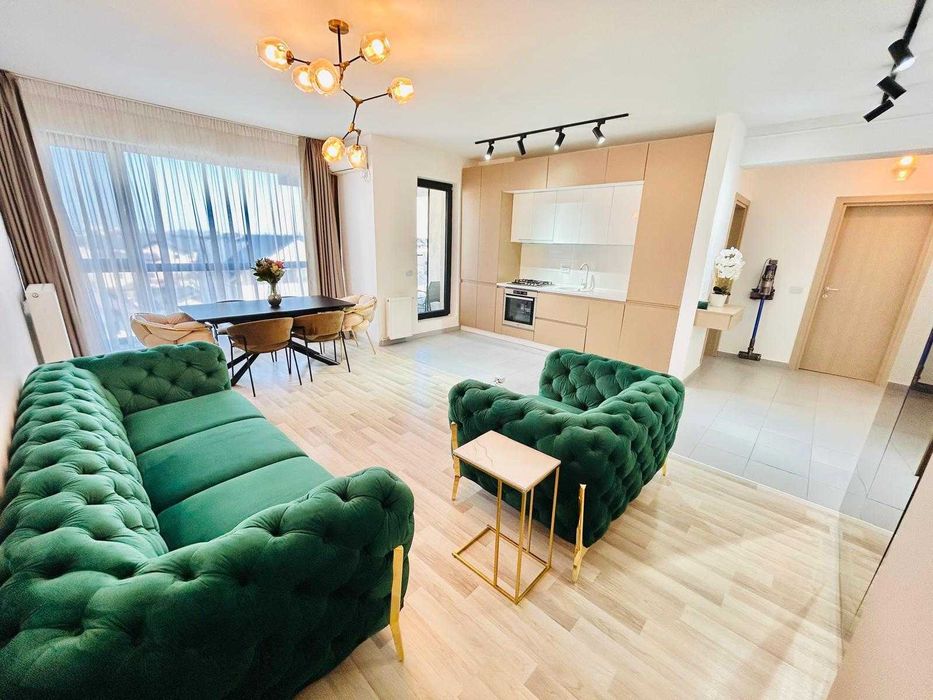 2 Camere Lux | Spazio Residence | Complet Mobilat, Str. Safirului