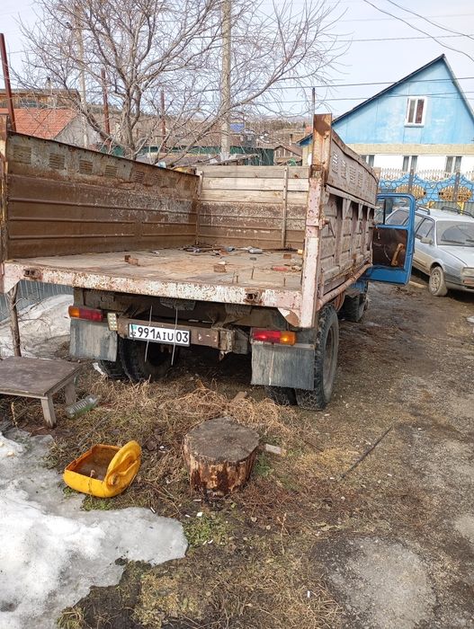 Газ 53 самосвал на ходу