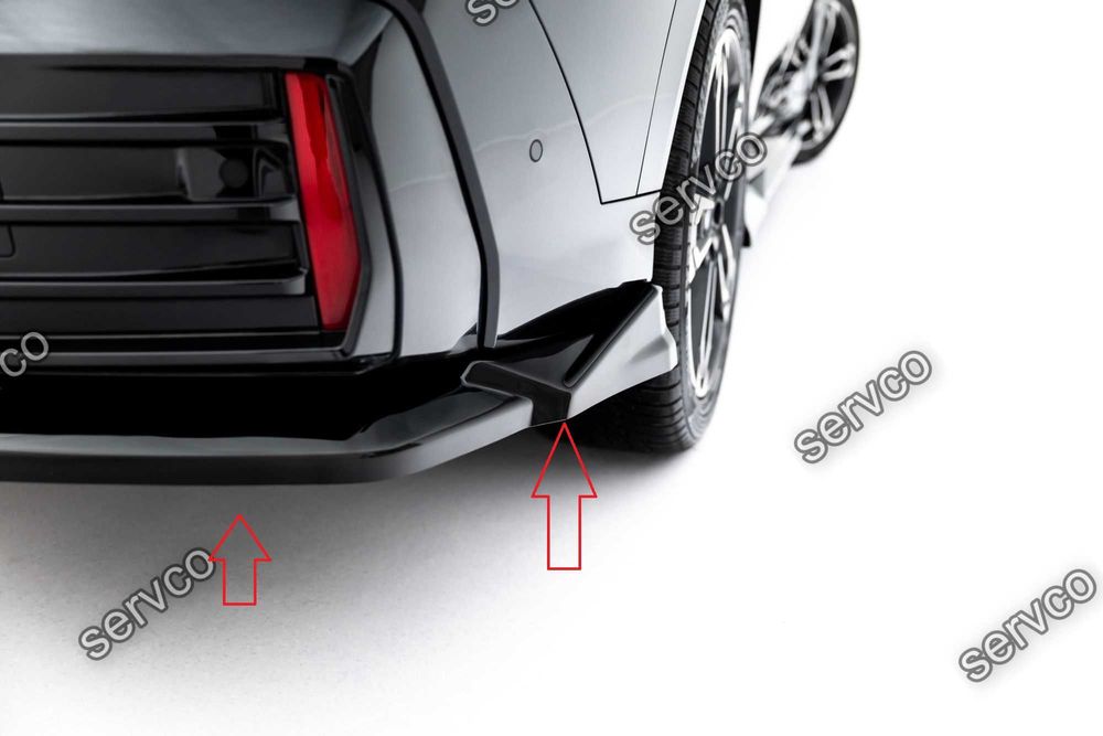 Prelungire splitter bara spate compatibil cu Bmw X2 U10 M-Pack 2023- v1 - Maxton Design
