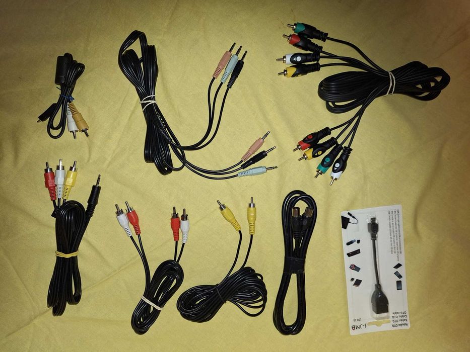 Cabluri audio - video RCA, diferite modele