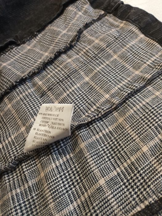 Вталено дънково сако