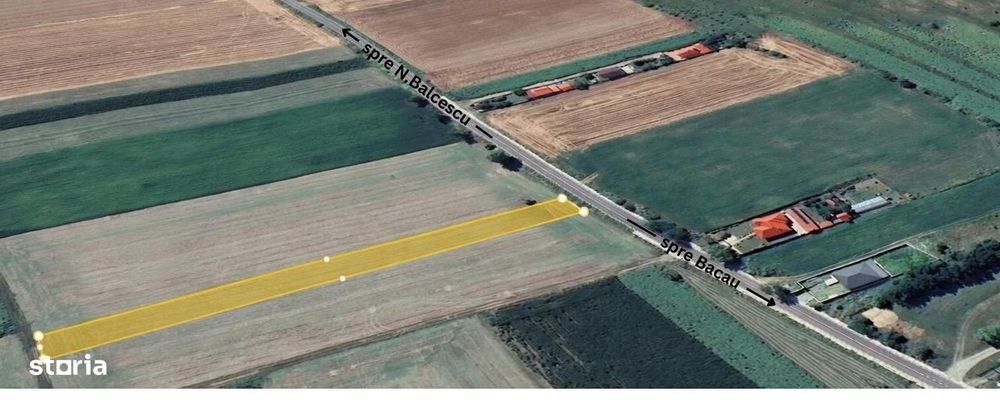 De vanzare teren – com. Sărata, Bacău - 2500mp