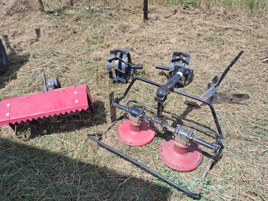 Motocultor WEIMA 1100F-S (16 CP, 6 viteze) + Freză spate + Cositoare cu tamburi + Accesorii complete