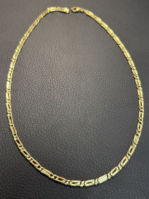 Златен Ланец ЧИСТО НОВ синджир  златно ланче 14 к 585 gold zlato lanec