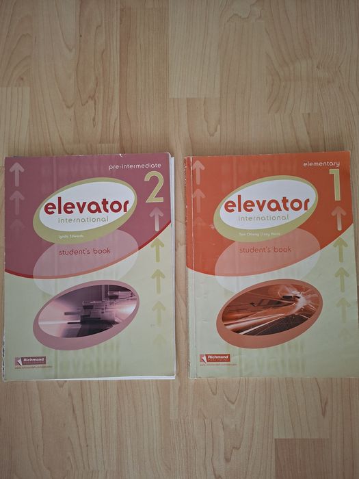 Комплект учебници и работни тетрадки по английски език.