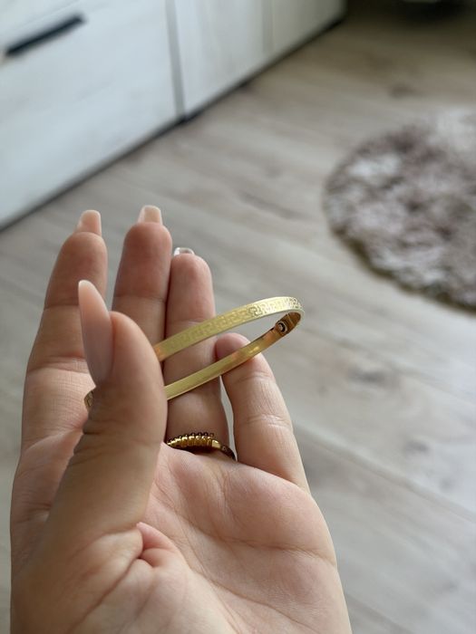 Bratara fixa aur 14k model versace