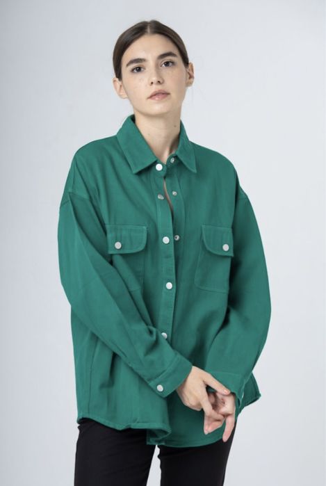 Рубашка женская деним