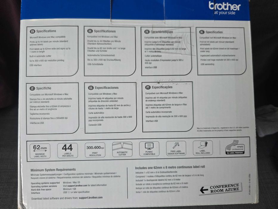 Imprimanta etichete Brother QL600 Noua