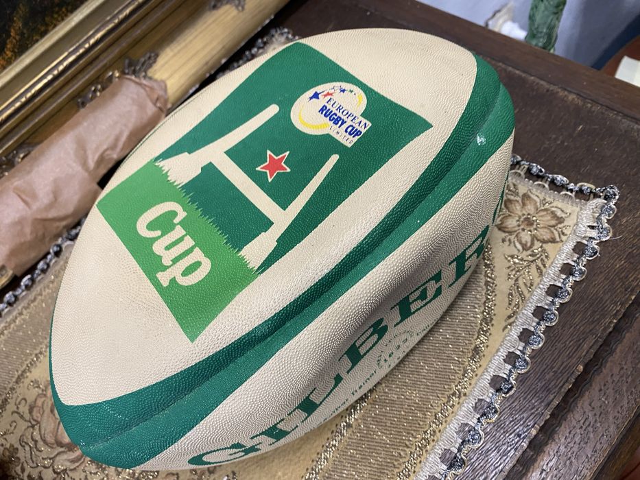 Ретро топка за ръгби  никога не е използвана колекционерска стойност