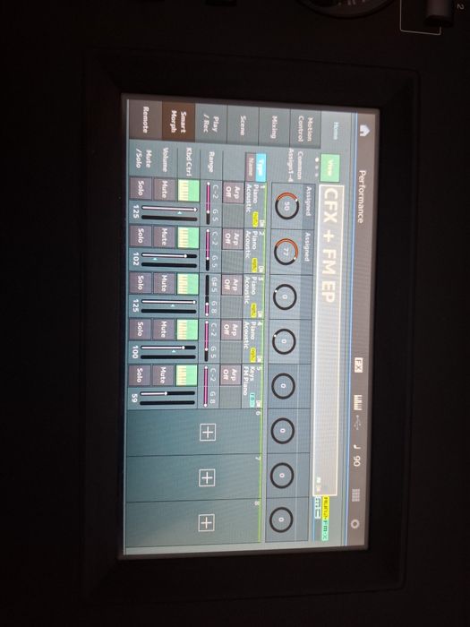 Yamaha MOD X 8 cu 88 clape