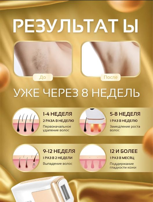 Фотоэпилятор для удаления волос