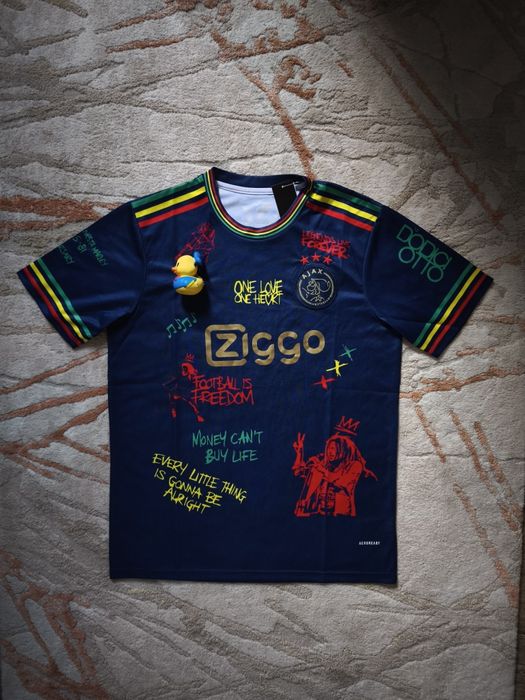 Tricou Adidas Fotbal Ajax Amsterdam Bob Marley