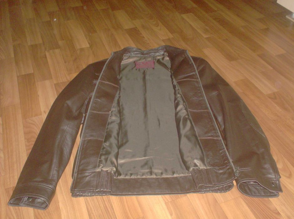 Куртка кожаная мужская