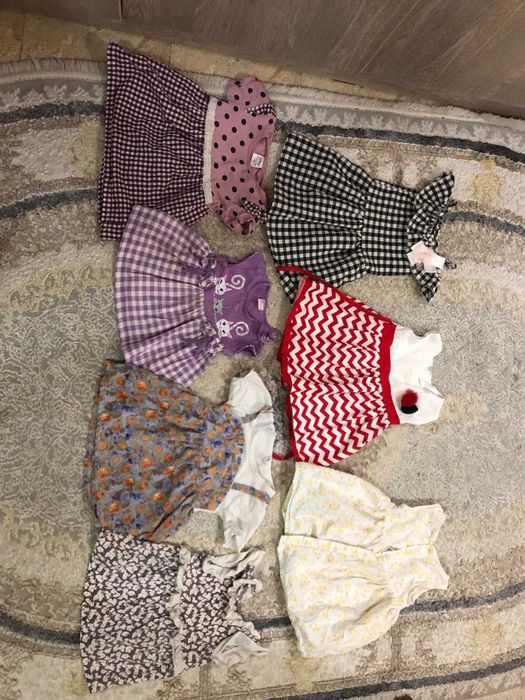 Платье на 6-18 месячев