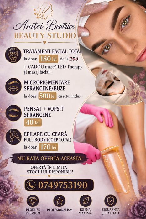 Ofer servicii de infrumusetare