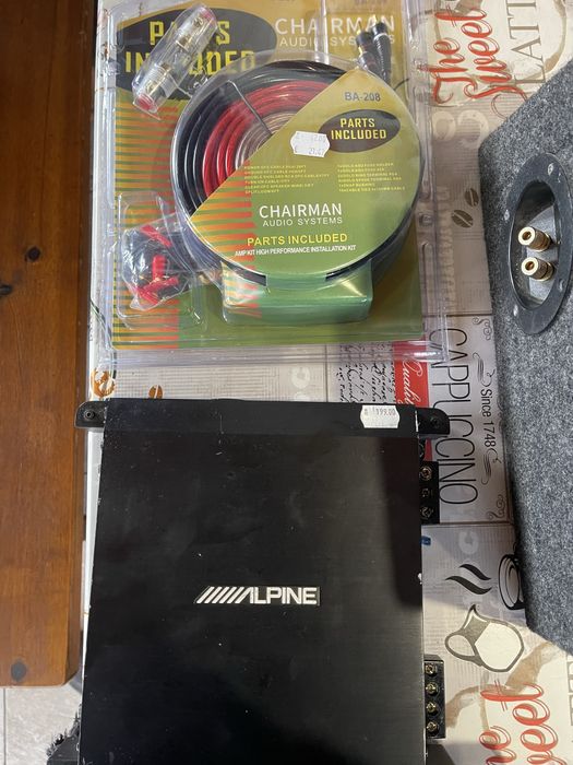 Бас каса с усилвател pioneer