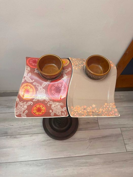 Set doua fructiere centru de masa platouri portelan VILLEROY & BOCH bibelouri bibelou marcate ieftine