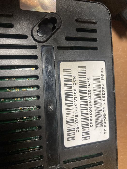 Iptv приемник mag 250