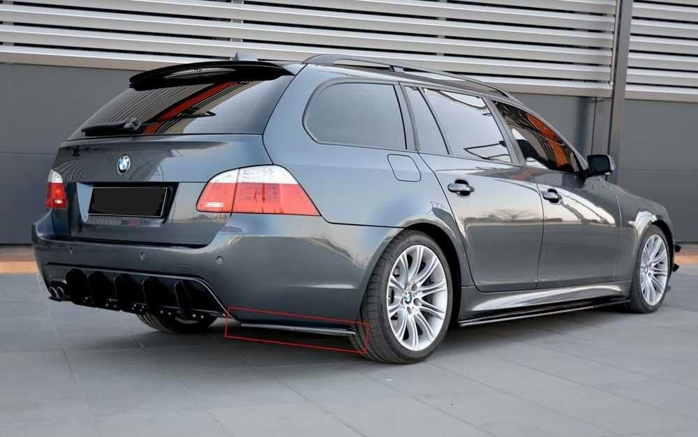 бмв е60 е61 добавки за задната броня / bmw e60 e61