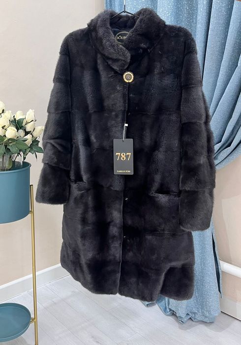 Норка шуба классикалық