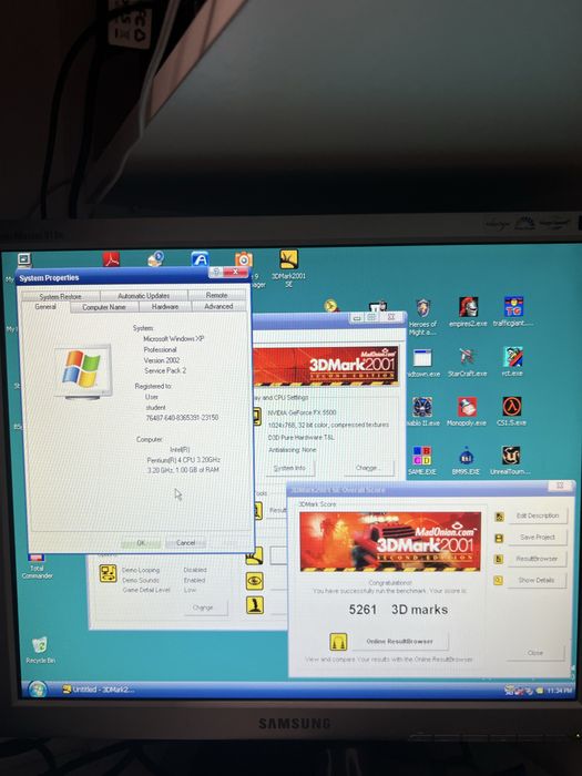 PC old gaming Pentium 4