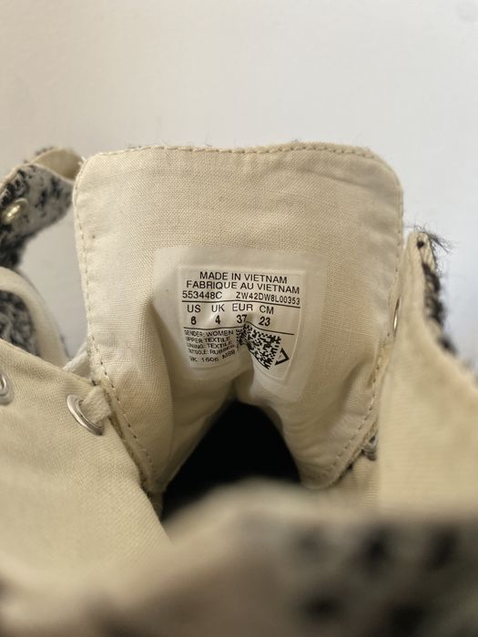 Papuci Converse Alb negru