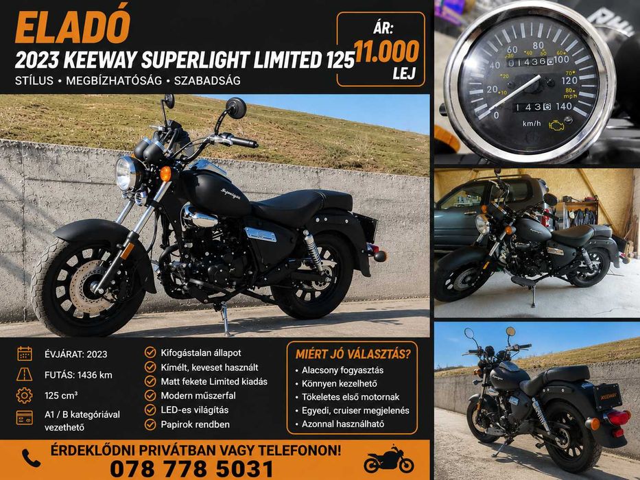 Keeway superlight limited 125cc