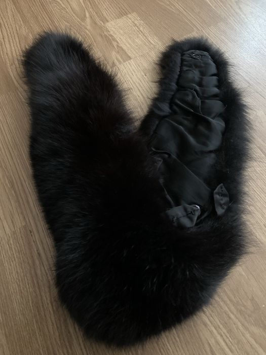 Guler blana naturala cu captuseala nou nefolosit.