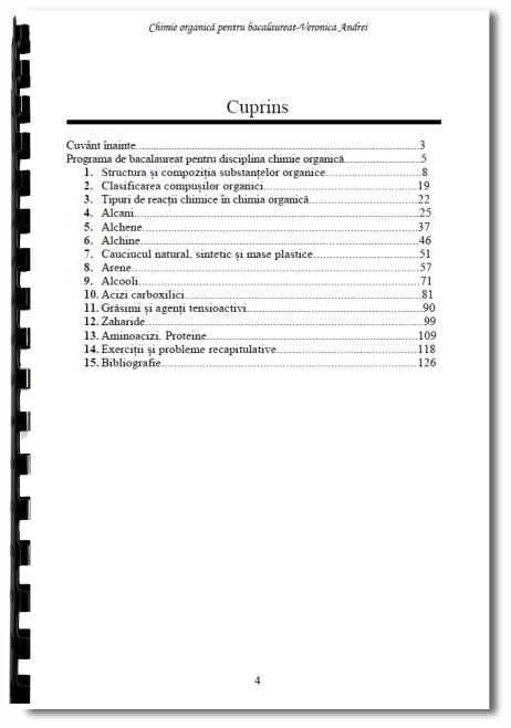 Chimie Organică pentru Bacalaureat