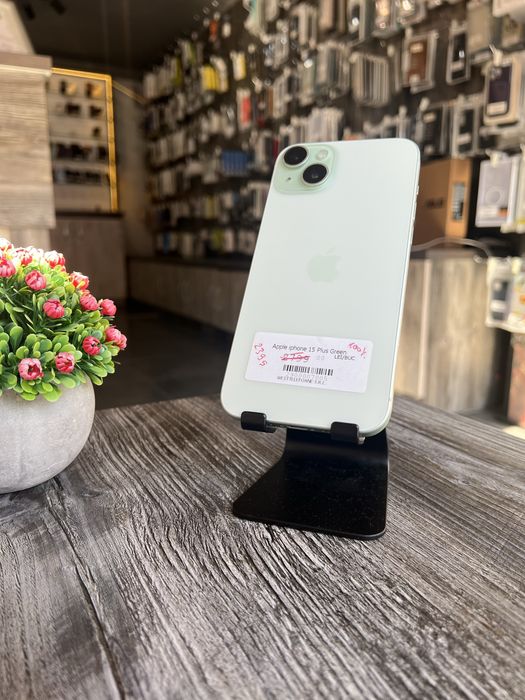 iPhone 15 Plus 128GB 100% Green - SH 12 Luni Garantie