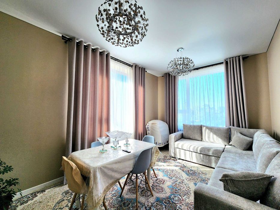 СРОЧНО! ГОТОВАЯ 2 комнатная кв 40 м² С РЕМОНТОМ Botanika Saroyi (KS)