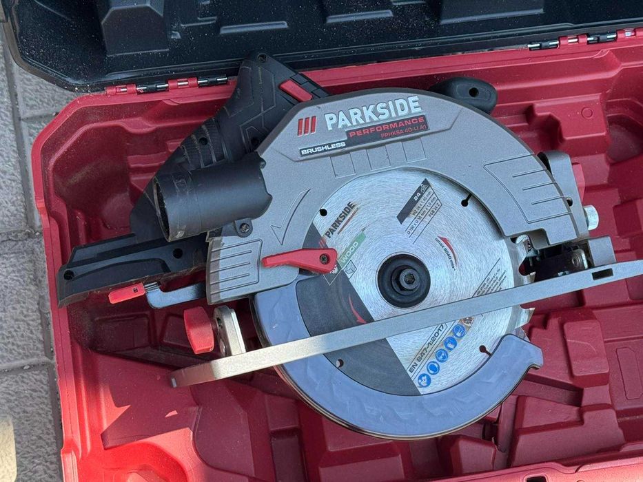 акумулаторен ръчен циркуляр Parkside Performance PPHKSA 40-Li A1