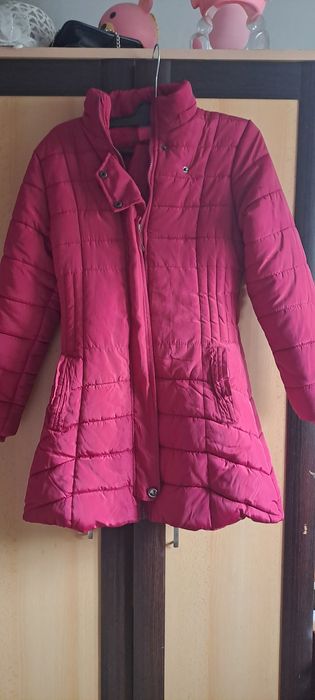 Geaca  de iarna  roz