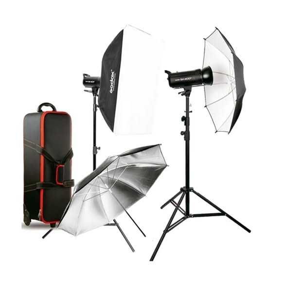 Godox SKII400 Studio Flash Kit 400-E Kit 2 Blituri SK400 II