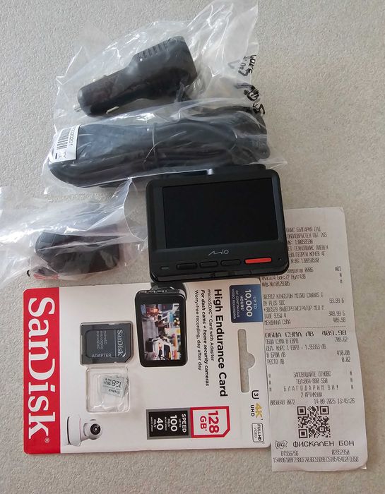 Видеорегистратор MIO Mivue 935W 4K 2.7", 3840x2160