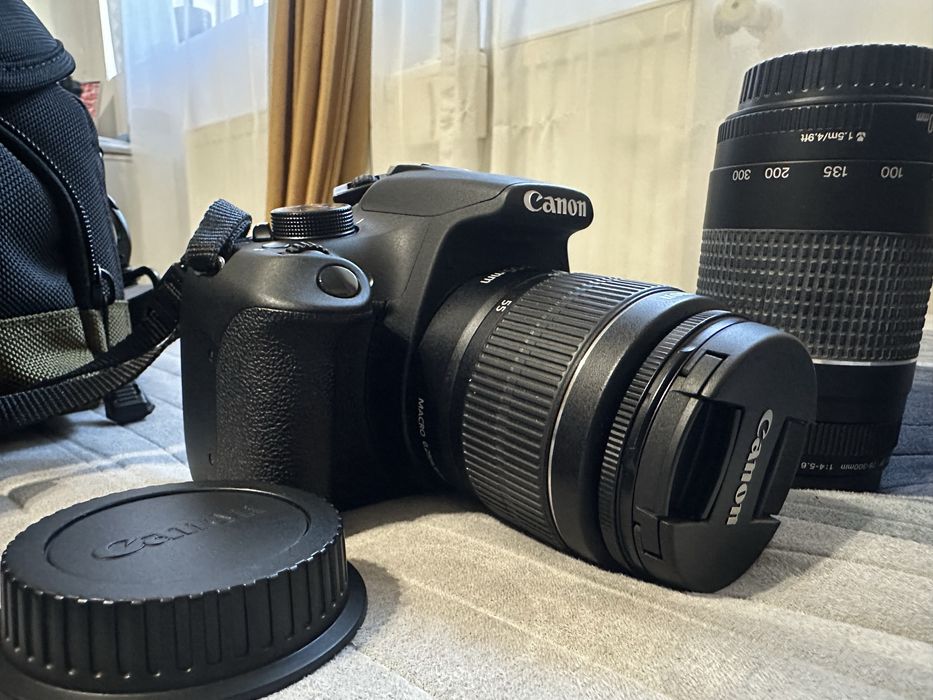 Canon eos 1200d + 2 obiectiv