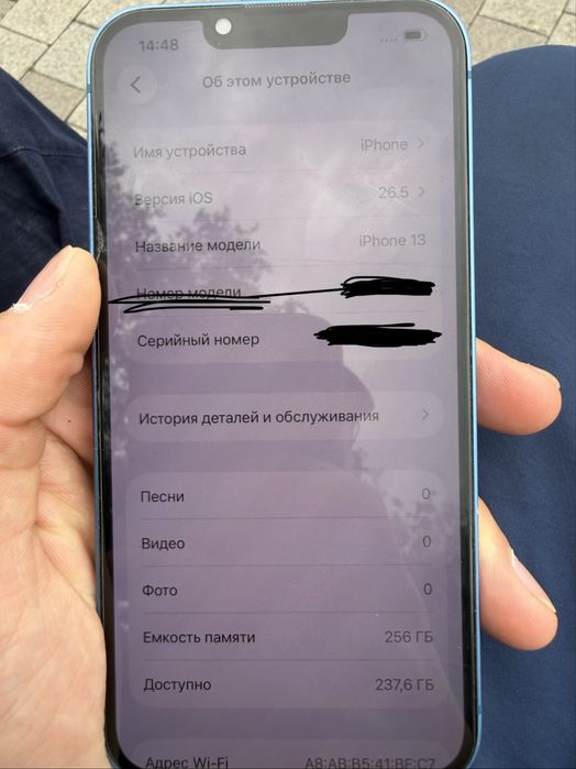 Срочно продам Iphone 13 256gb
