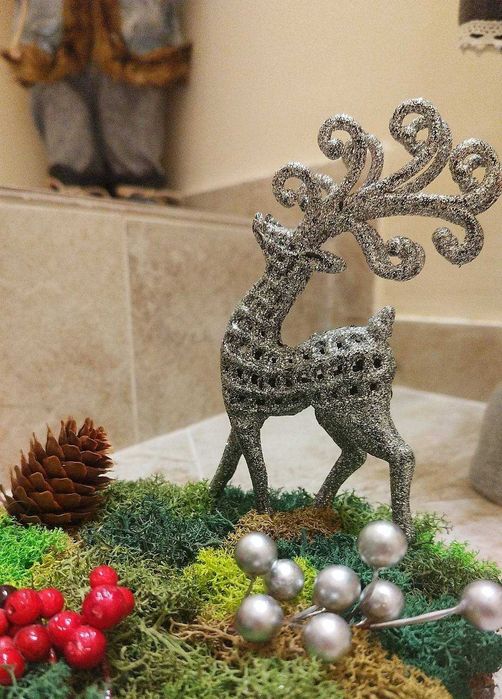 Икебана със скандинавски мъх