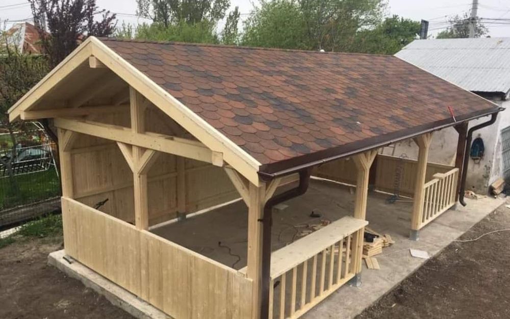 Foișoare, terase, magazii, pergole, căsuțe etc