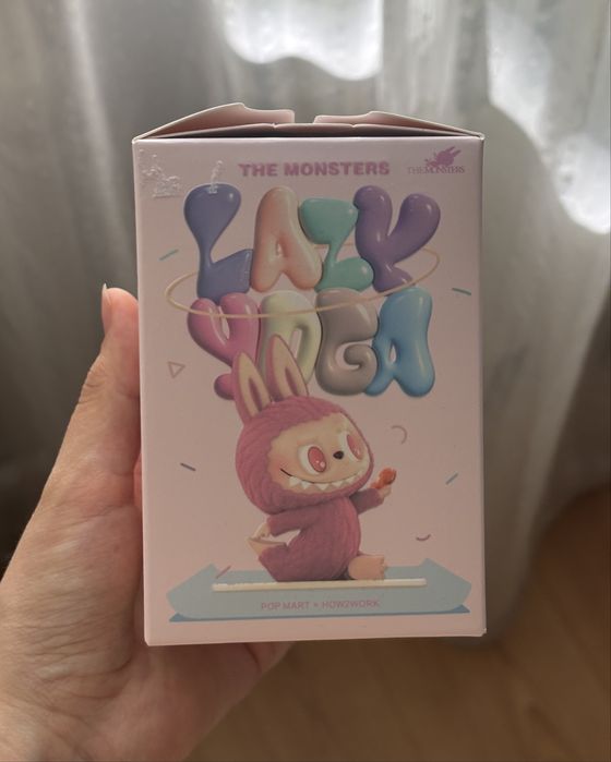 Фигурка labubu Lazy yoga