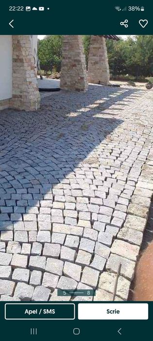 Piatra cubica si montaj